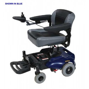 Geo 4-Wheeled Power Wheelchair Blue