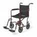 Aluminum Transport Chair with 8" Wheels
