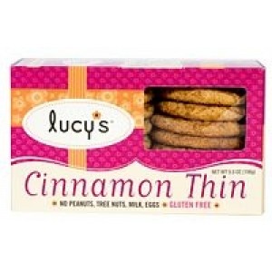 Dr Lucy Cookies Cinnamon Thin Cookies Gluten Free ( 8x5.5 Oz)