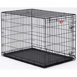 Midwest Life Stages Single Door Dog Crate 48" x 30" x 33"